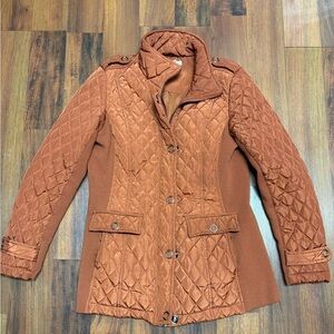 Westport Women's Quilted Tan Puffer Jacket